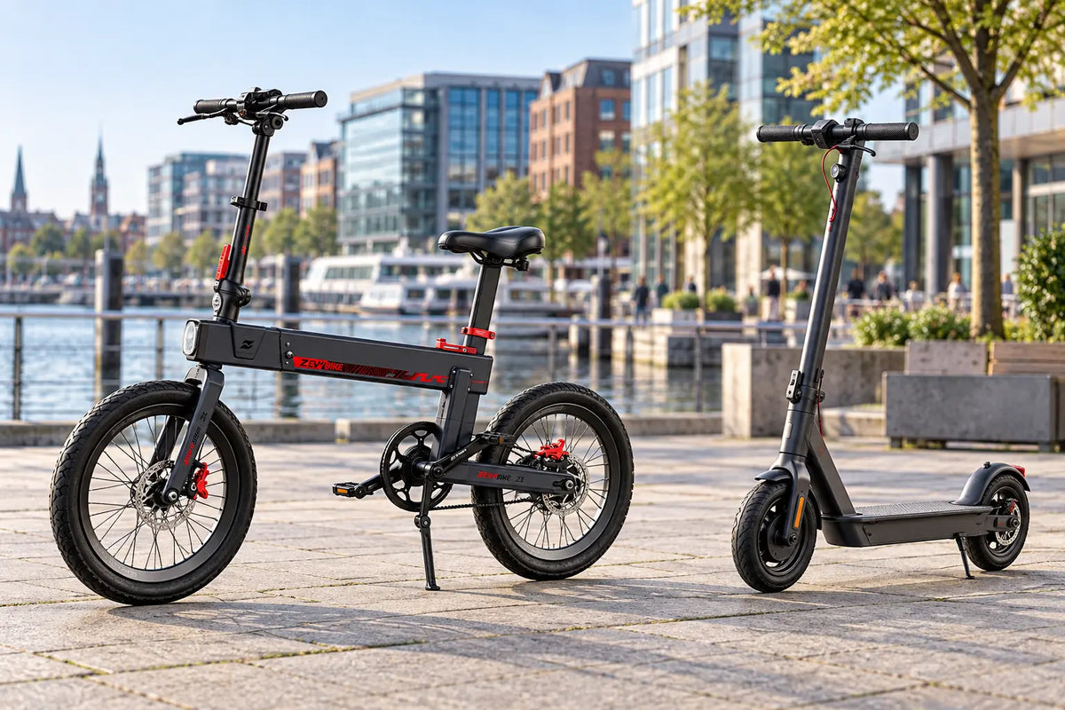 E-Bike vs Electric Scooter