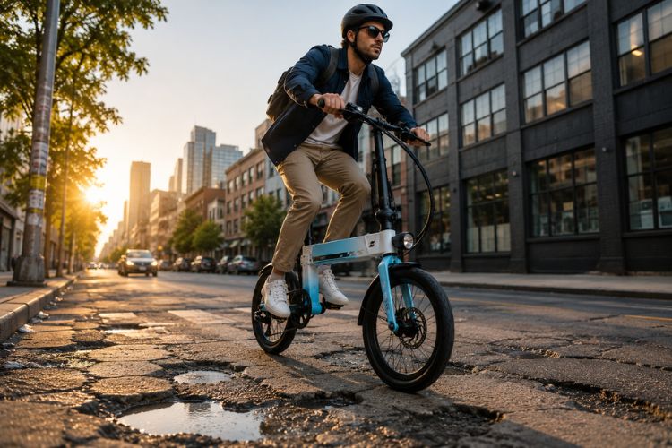 Can a Folding E-Bike Handle Potholes and Rough City Roads? 2026 Guide