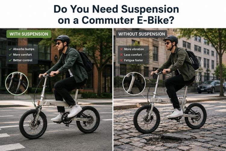 Do You Need Suspension on a Commuter E-Bike?