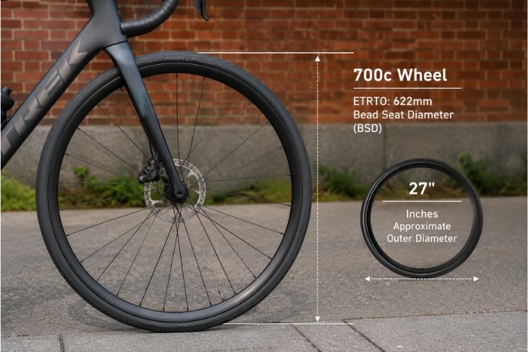 Is 700c the Same as 27 Inches