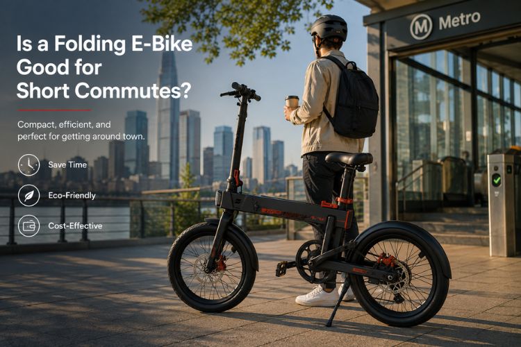 Is a Folding E-Bike Good for Short Commutes