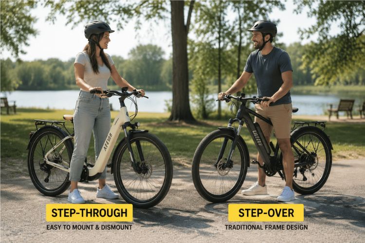 Step-Through vs Step-Over E-Bike