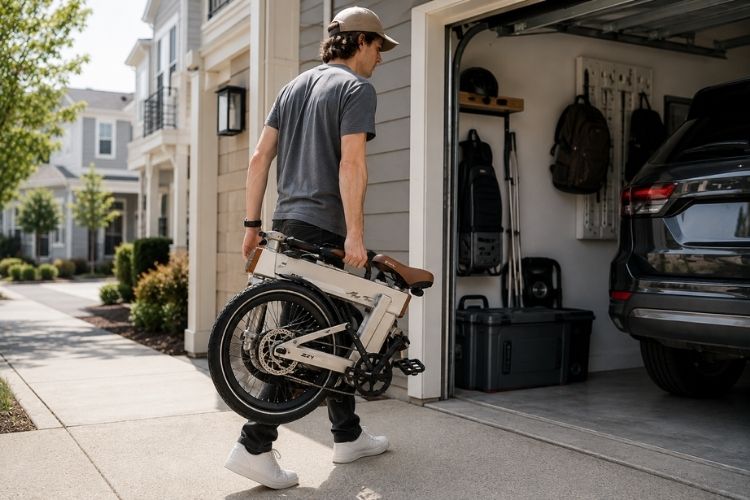 What Makes an E-Bike Easy to Carry and Store?